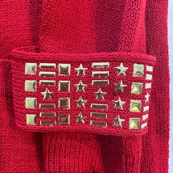 St. John Vibrant Red Blazer - Picture 7 of 11